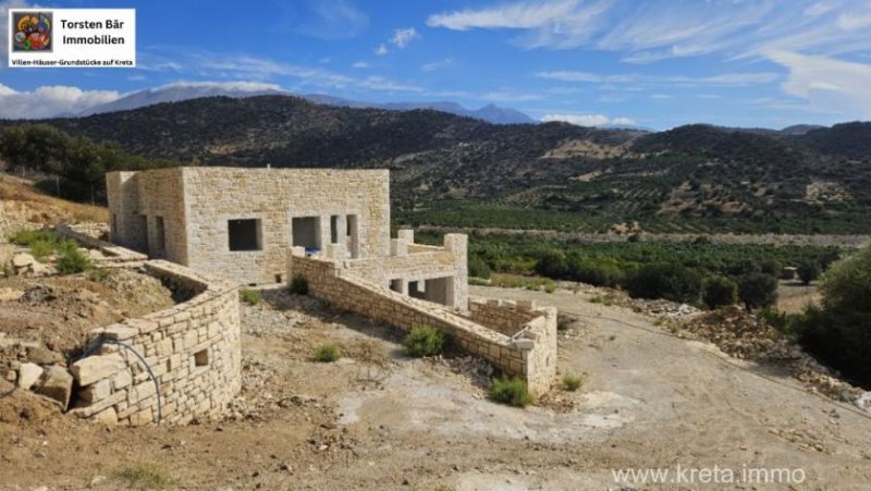 Agia Galini Kreta, Agia Galini - Villa (im Bau 150m²) Wfl. Grdst. 5.736m² Meerblick Haus kaufen